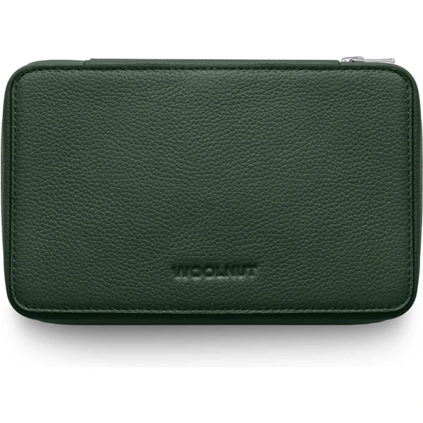 Woolnut kožený Tech Organizér tmavě zelený - Organizéry - Obrázek F1Q4000701