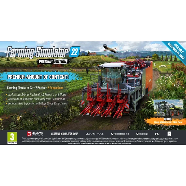 Farming Simulator 22: Premium Edition (PS5) - Hry pro PS5 - Obrázek F1T6000601