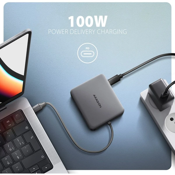 AXAGON HMC-5HL 5v1 USB-C hub - Dokovací stanice - Obrázek F1W3000L01