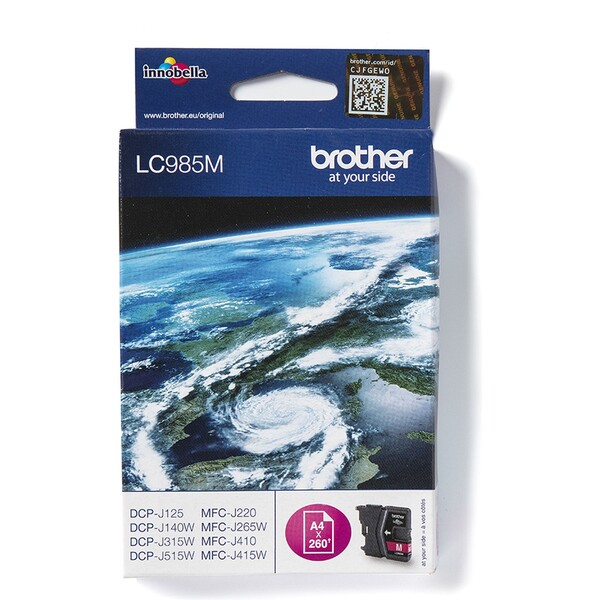 Brother LC985M purpurová