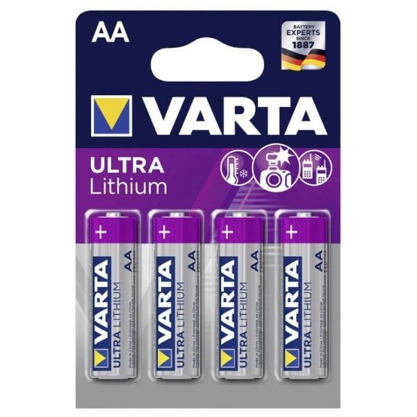 Varta Ultra Lithium AA, 4ks