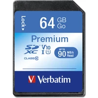 VERBATIM SDXC karta 64GB Class 10 - Paměťové karty