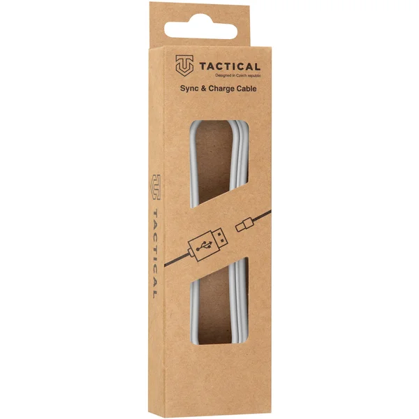 Tactical Smooth Thread  USB-C/Lightning napájecí kabel 10W 0,3m bílý - Kabely a redukce - Obrázek F29Z000501