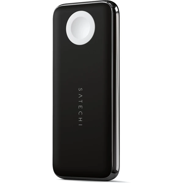 Satechi Quatro bezdrátová powerbanka 10 000 mAh vesmírně šedá  - Powerbanky - Obrázek F2BT000501