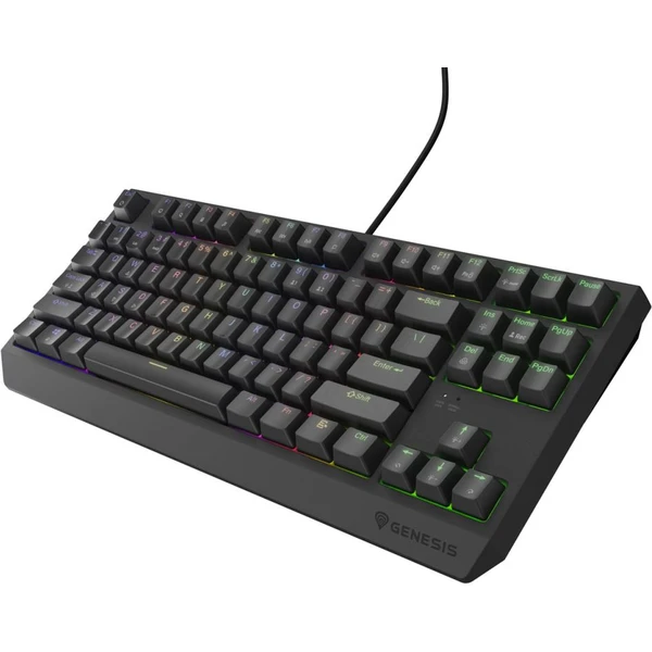 Genesis THOR 230 TKL RGB mechanická klávesnice černá Outemu Brown - Klávesnice - Obrázek F2I5000O01
