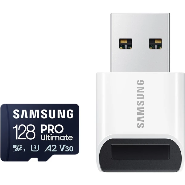Samsung micro SDXC 128GB PRO Ultimate + USB adaptér - Paměťové karty - Hlavní obrázek
