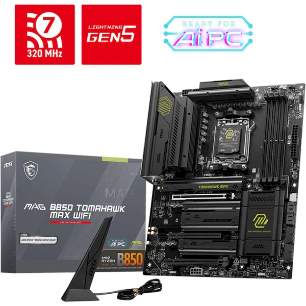MSI MAG B850 TOMAHAWK MAX WIFI  (Další) - Základní desky - Obrázek F2VC000N01