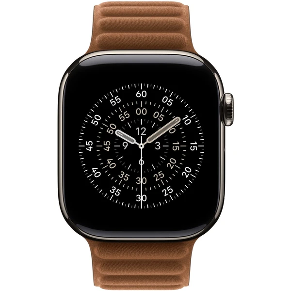 Apple Watch 42/41/40/38mm karamelový magnetický tah S/M - Řemínky - Obrázek F31I000K01