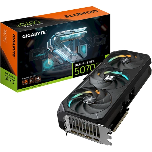 GIGABYTE NVIDIA GeForce RTX 5070 Ti GAMING OC 16G - Grafické karty - Obrázek F32E000J01