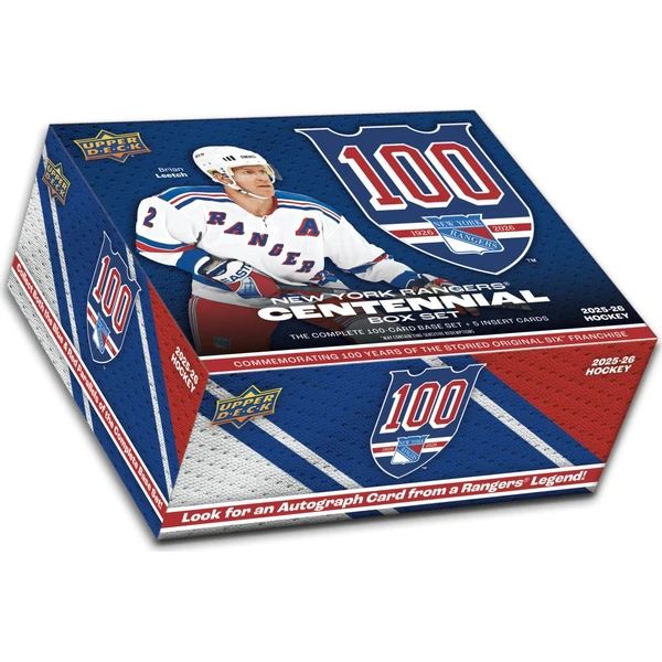 2025-26 Upper Deck New York Rangers Centennial Box Set