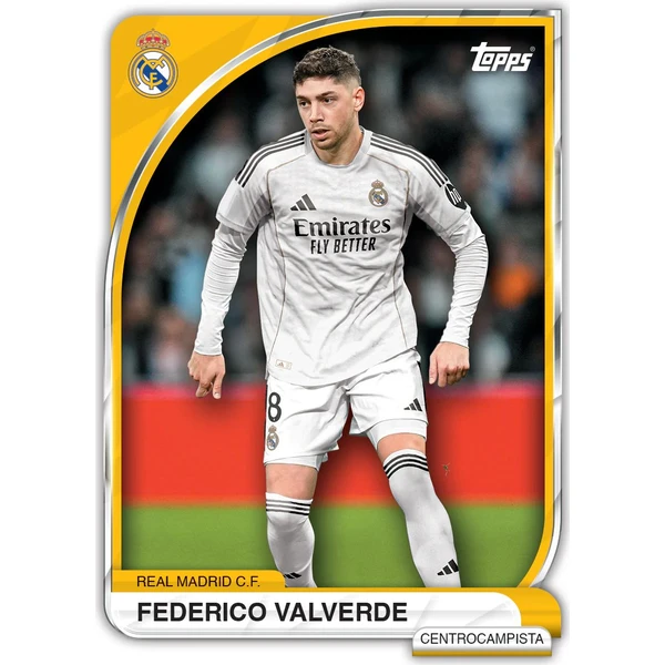 Fotbalové karty Topps 2025/26 Real Madrid Collector Tin - Fotbalové karty - Obrázek F37M000K01
