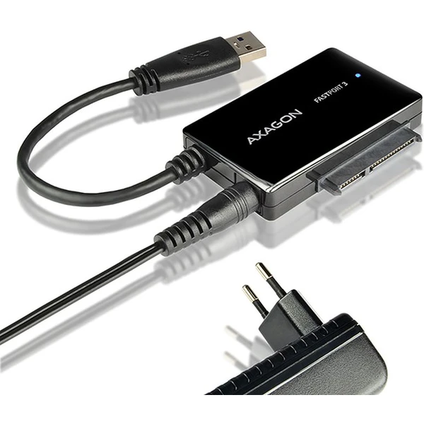 AXAGON ADSAFP3 USB 3.0 SATA 6G HDD FASTport3 adaptér vč. napáječe - Externí boxy - Obrázek F3GV000501