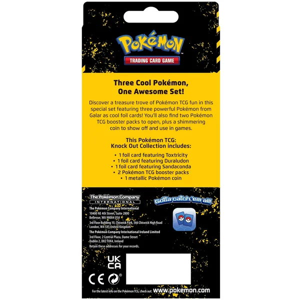 Pokémon TCG: Knock Out Collection - Pokémon karty - Obrázek F3HC100501