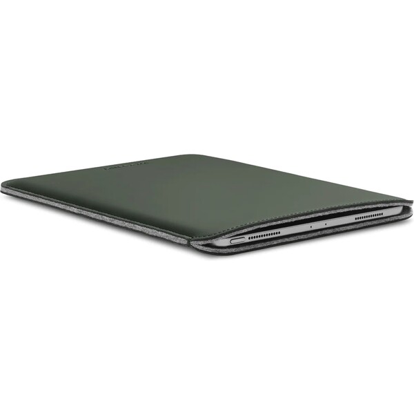 Woolnut Coated PU Sleeve pouzdro pro 11" iPad Pro/Air tmavě zelené