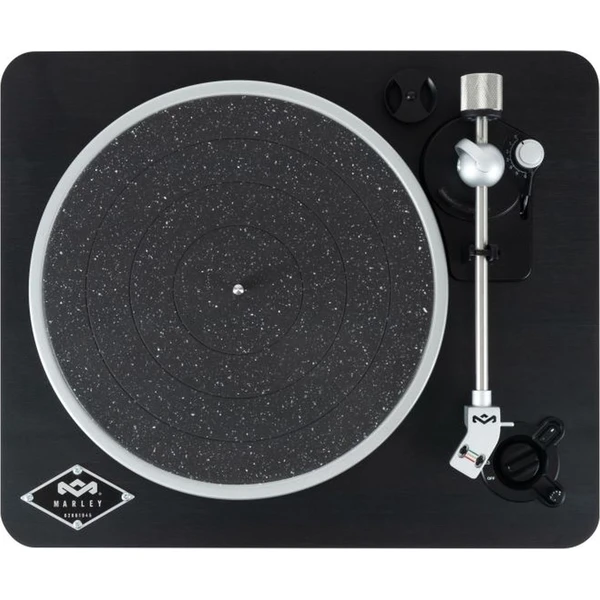 House of Marley Stir It Up retro gramofon z přírodních materiálů černý - Gramofony - Obrázek F3KF000J01