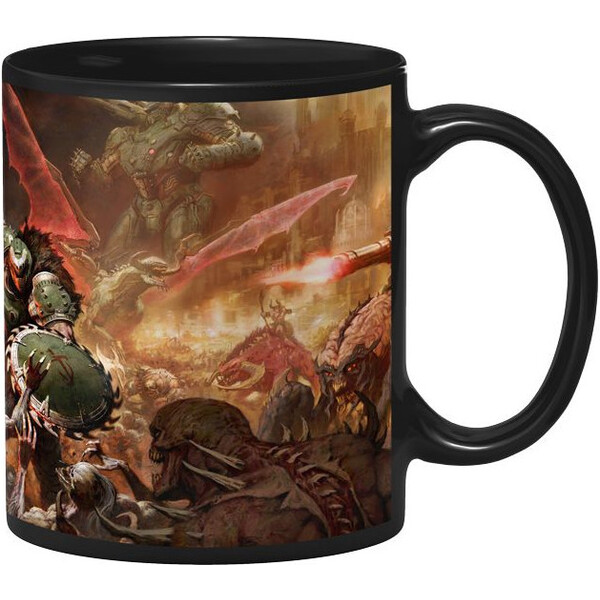 Hrnek DOOM: The Dark Ages - Keyart 330 ml