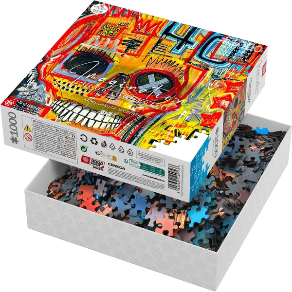 Puzzle Imagination: Kamil Jakuza Jaczyński - 40 HZ (1000) - Puzzle - Obrázek F3QE000N01