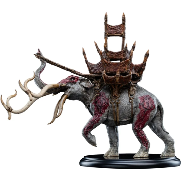Soška Weta Workshop Lord of the Rings Trilogy - Miniature Mumak in Battle 16,5 cm - Sochy a sošky - Obrázek F42H000L01
