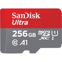 SanDisk MicroSDXC karta 256GB Ultra + adaptér - Paměťové karty