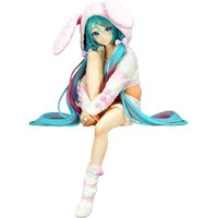 Figurka Furyu Noodle Stopper: Hatsune Miku - Rabbit Ear Hood Pajama 14 cm - Figurky