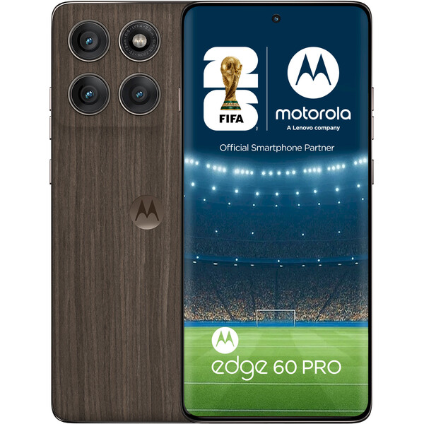 Motorola Edge 60 Pro 12GB/512GB PANTONE Walnut (Wood) Hnědá