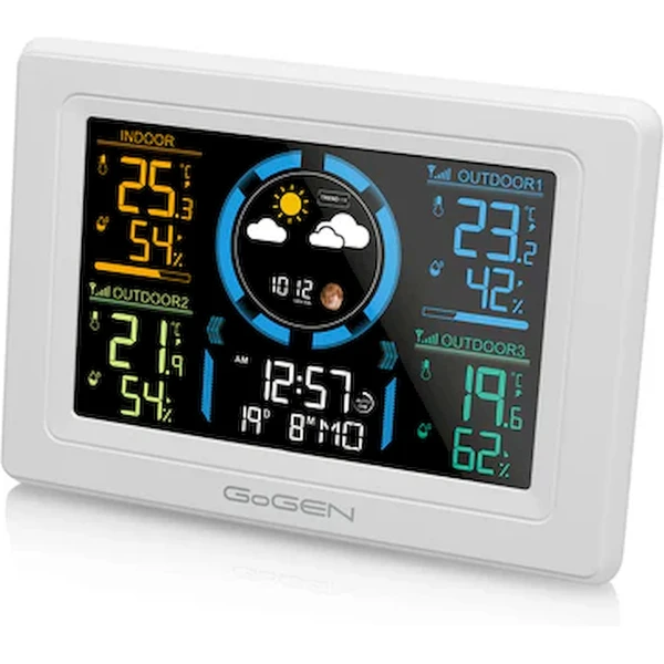 GoGEN ME3397 Meteostanice bílá - Meteostanice - Obrázek F4IB000L01