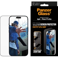 PanzerGlass® Ultra-Wide Fit sklo Apple iPhone 17 Pro Max s bezprašným aplikačním boxem - Ochranné folie a skla