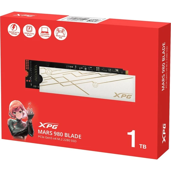 ADATA XPG Mars 980 Blade M.2 SSD - 1TB - SSD disky - Obrázek F4KM000K01