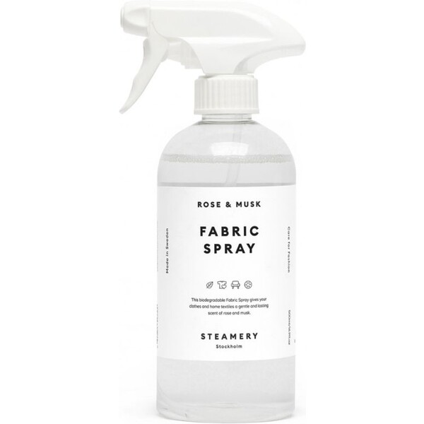 STEAMERY osvěžující sprej na oděvy Delicate Rose & Musk 500ml