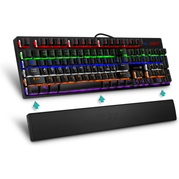 CONNECT IT NEO ergonomická podložka ke klávesnici, vel. L (435 × 70 mm) - Opěrky - Obrázek F5N0000P01