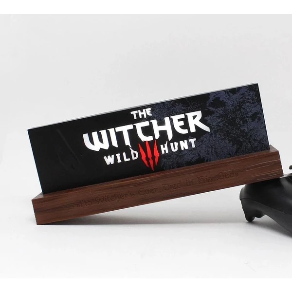 Světlo LED The Witcher - Wild Hunt Logo 22 cm USB - Lampičky - Obrázek F5O5000L01