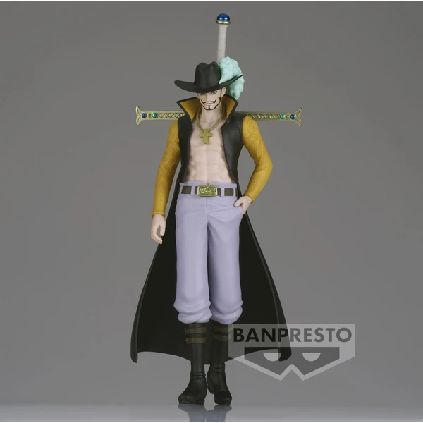 Figurka Banpresto Prize One Piece - Dracule Mihawk The Shukko 16 cm - Figurky - Obrázek F5PE000K01