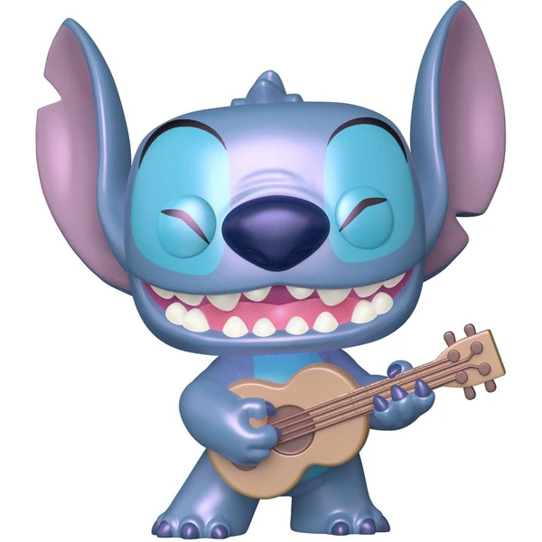 Funko POP! #1044 Disney: Lilo & Stitch - Stitch w/Ukelele (Pearlescent) - Funko POP! - Obrázek F5RA000J01
