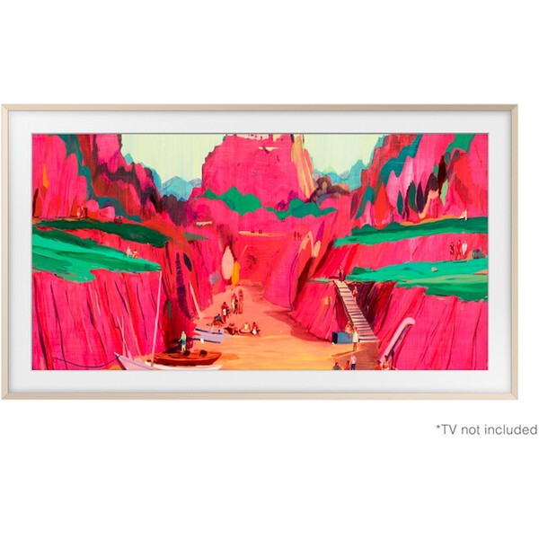 Samsung výměnný rám pro The Frame 65" zkosený zlatý Zlatá