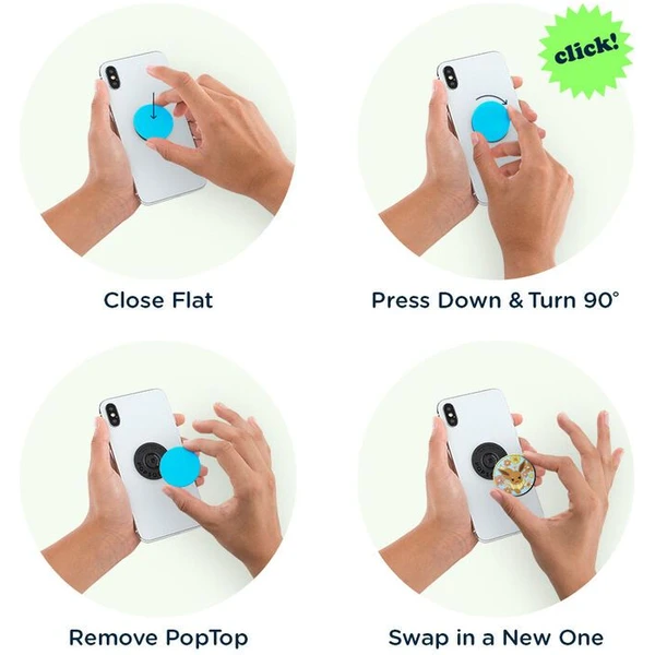 PopSockets PopGrip - Floral Eevee - Držáky - Obrázek F5X5000O01