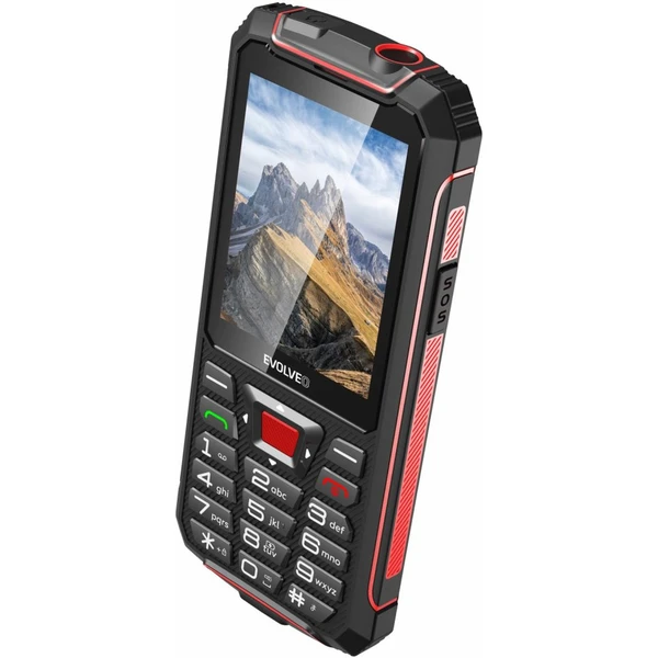 EVOLVEO StrongPhone W4 DualSIM černo-červená - Mobilní telefony - Obrázek F5Z7000701