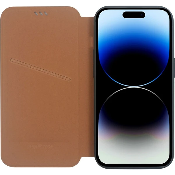 RhinoTech flipové pouzdro Eco Case pro Apple iPhone 14 Pro hnědé - Pouzdra - Obrázek F6X7000701