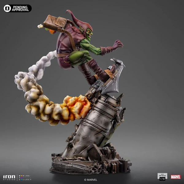 Soška Iron Studios BDS Art Scale 1/10 Marvel: Spider-man vs Villains Diorama - Green Goblin - Sochy a sošky - Obrázek F6YA000L01