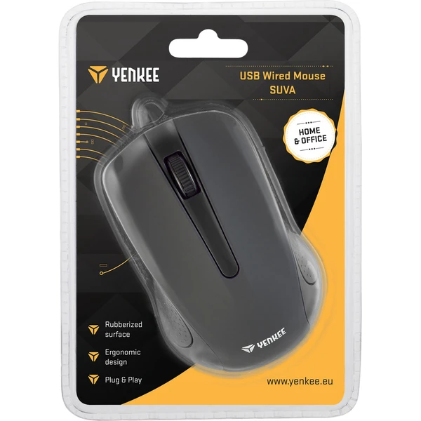 YENKEE YMS 1015BK Suva myš černá - Myši - Obrázek F76C300401