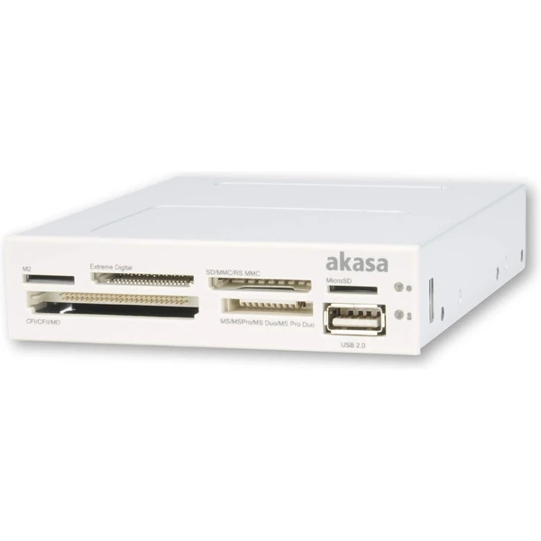 Akasa int. USB 2.0 interní čtečka karet + USB 2.0 - Čtečky paměťových karet - Obrázek F7BJ000K01