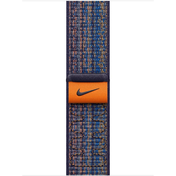 Apple Watch 41/40/38mm Game Royal / oranžový provlékací sportovní řemínek Nike - Řemínky - Obrázek F7H5000701