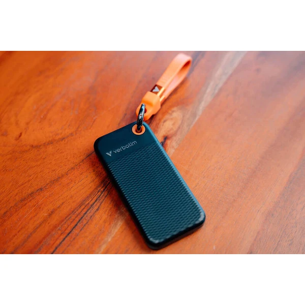 Verbatim Pocket SSD 1TB USB-C černá/oranžová - SSD disky - Obrázek F7JD000P01