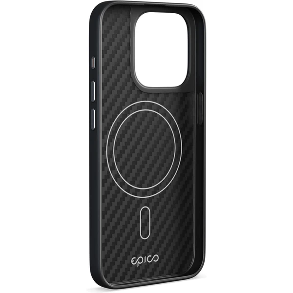 Epico Mag+ Hybrid Carbon kryt pro iPhone 16 Pro černá - Pouzdra - Obrázek F7L7000K01
