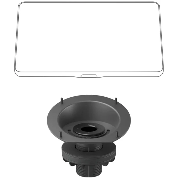 Logitech Tap Riser Mount černá - Držáky - Obrázek F7ND100501