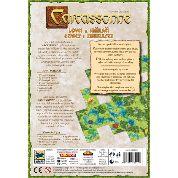 Carcassonne: Lovci a sběrači - Deskové hry - Obrázek F826000N01