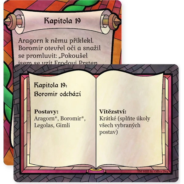 Štychová karetní hra Pán prstenů: Dvě věže - Karetní hry - Obrázek F89S000K01