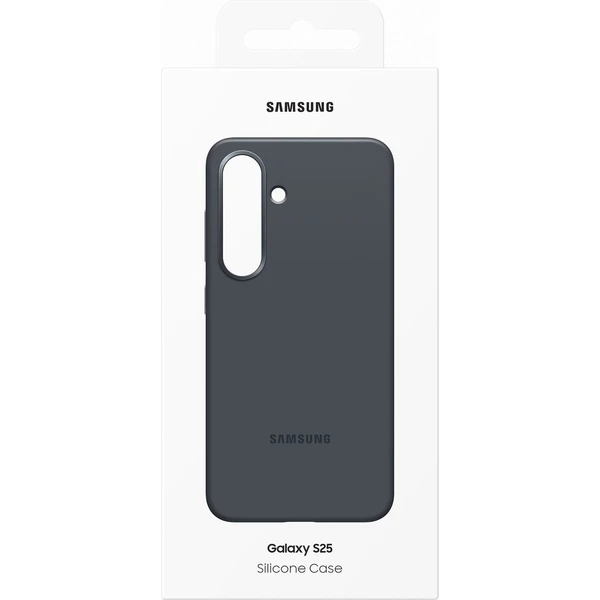 Samsung Silicone Case silikonový kryt Galaxy S25 černý - Pouzdra - Obrázek F8CC000J01