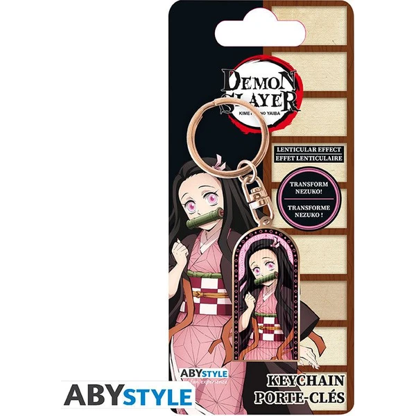 Klíčenka lentikulární Demon Slayer - Nezuko - Klíčenky - Obrázek F9AM000K01
