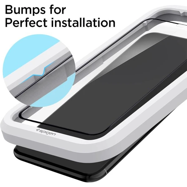 Spigen 3D tvrzené sklo Align FC Apple iPhone 11 Pro Max/XS Max černé - Ochranné folie a skla - Obrázek F9CM000301