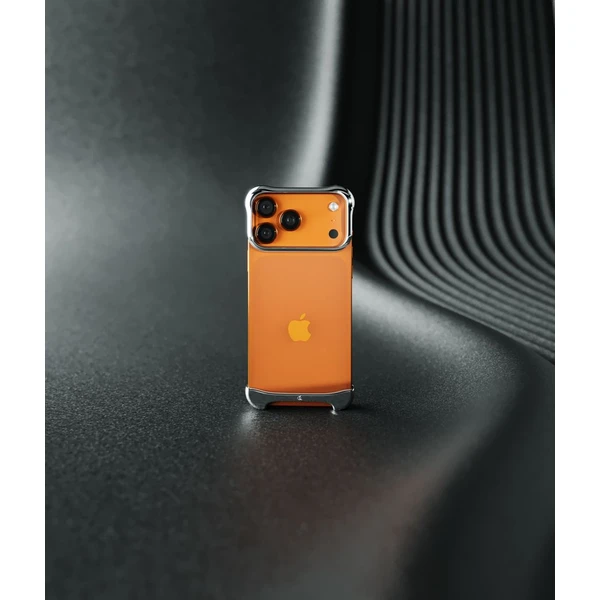 Arc Pulse hliníkový ochranný rám iPhone 17 Pro Max stříbrný - Pouzdra - Obrázek F9DJ000K01